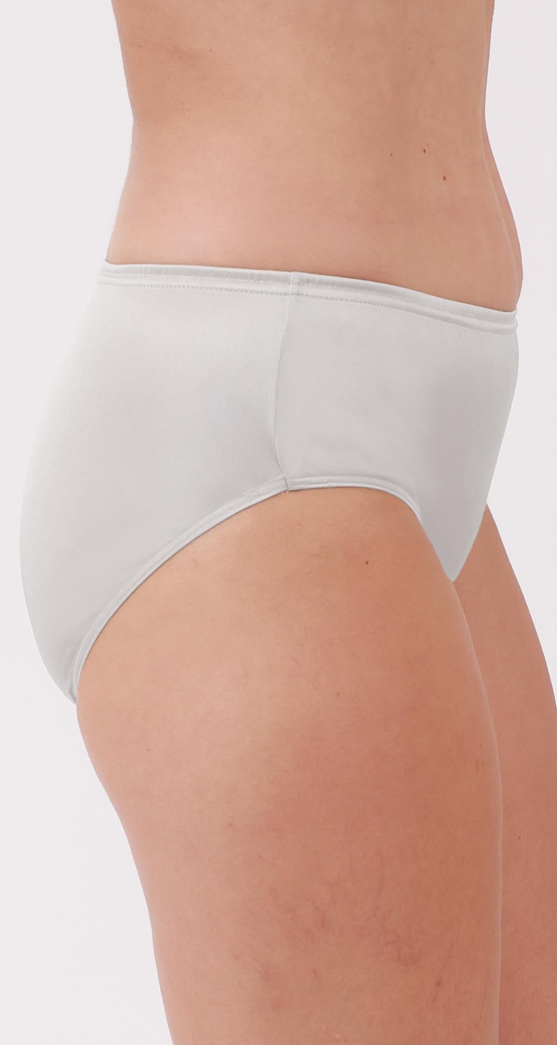 Shadowline® Nylon Hidden Elastic Hipster Panty