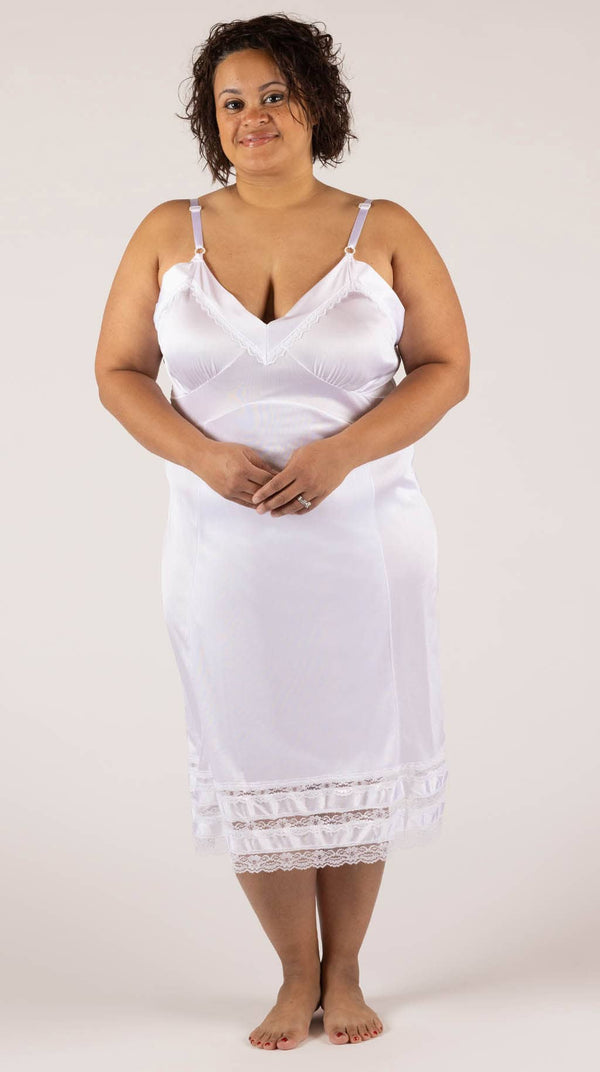 Full slips | Nylon & cotton slip dress liners (misses & plus size) Shadowline Lingerie Full slips | Nylon & cotton slip dress liners (misses & plus size) Shadowline Lingerie
