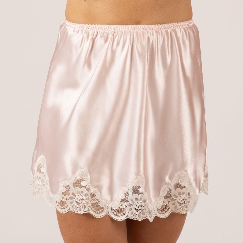 Front View Rochelle Satin Half Slip
