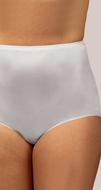 Shadowline® Nylon Hidden Elastic Full Brief Panty
