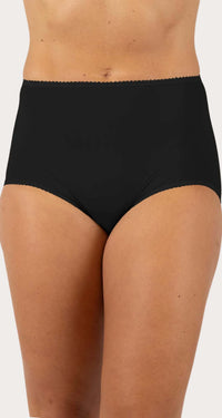 Black Flawless Fit Full Brief Panty