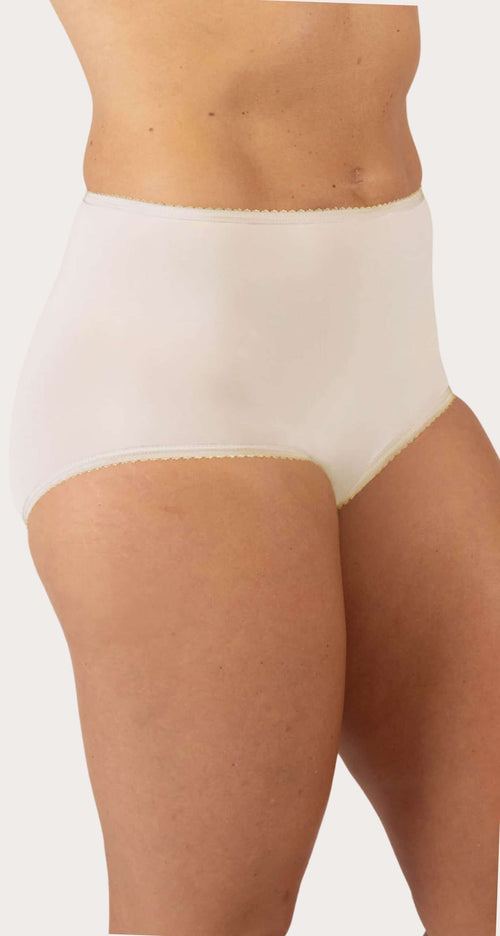 Flawless Fit Full Brief Panty in Ivory