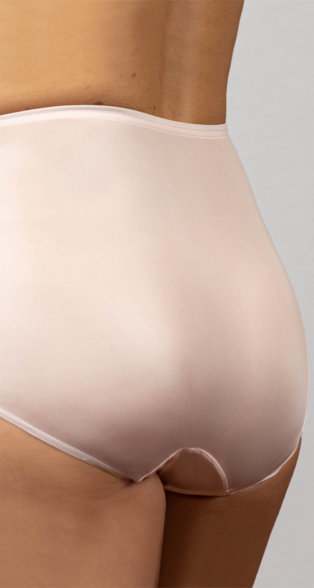 Shadowline® Nylon Full Brief Panty With Lace