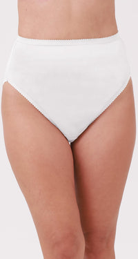 Shadowline® Nylon High Cut Panty