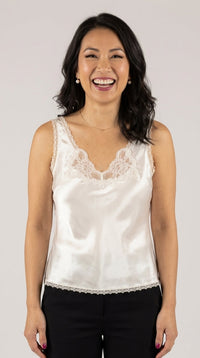 Shadowline® Rochelle Satin Adjustable Strap Camisole