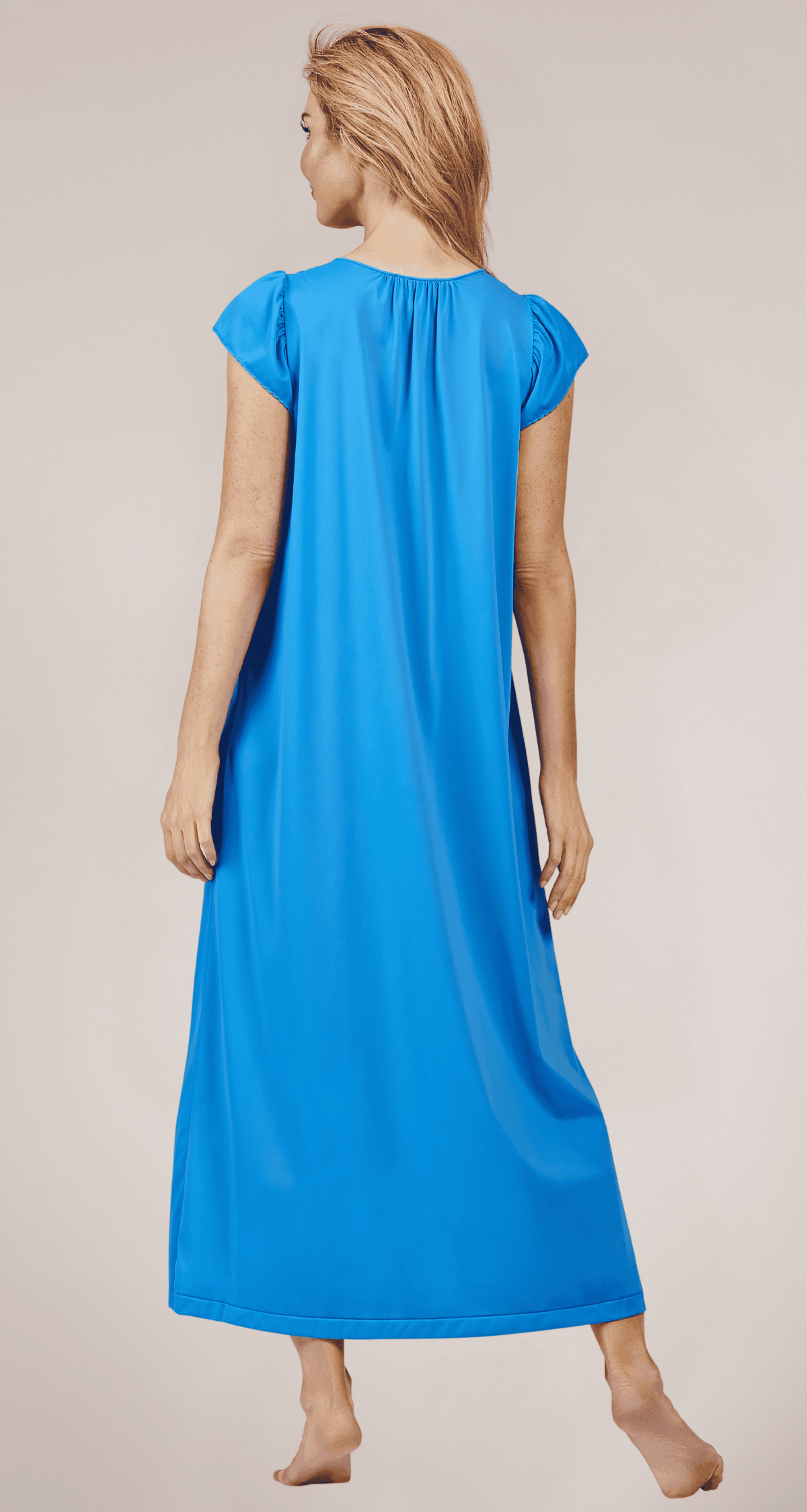 32223 Rosebud Long Gown Sapphire Back