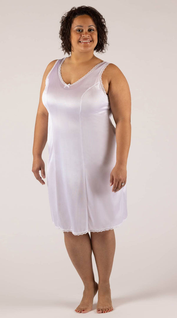 Full slips | Nylon & cotton slip dress liners (misses & plus size) Shadowline Lingerie Full slips | Nylon & cotton slip dress liners (misses & plus size) Shadowline Lingerie