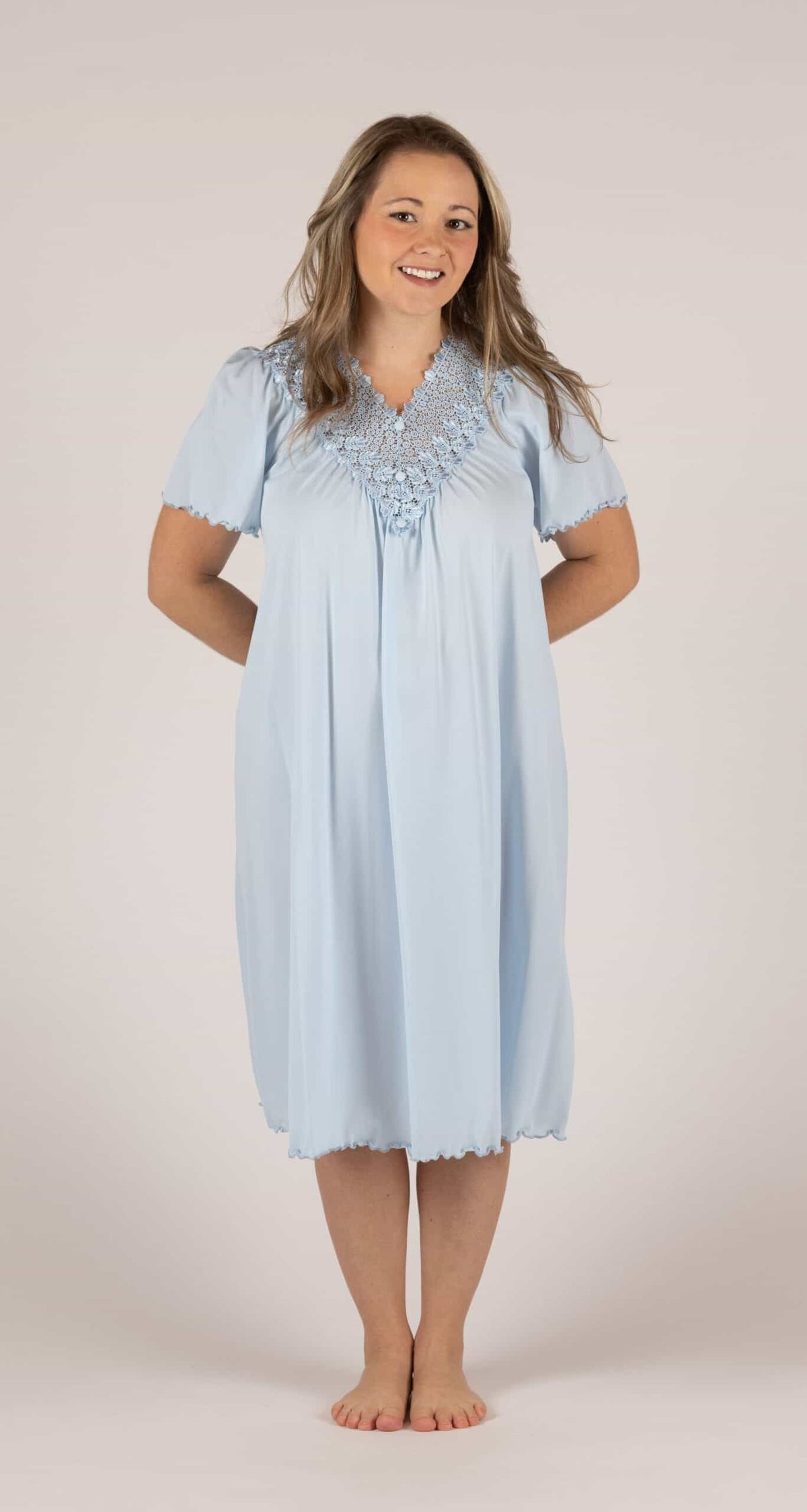 nightgown short dress Timeless short nightgown Boutique Beltrami