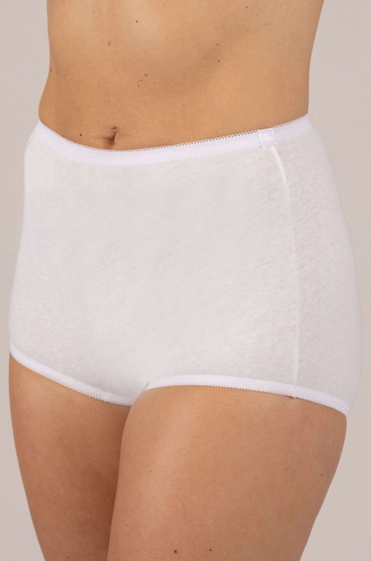 Dixie Belle Cotton Full Brief Assortment in White