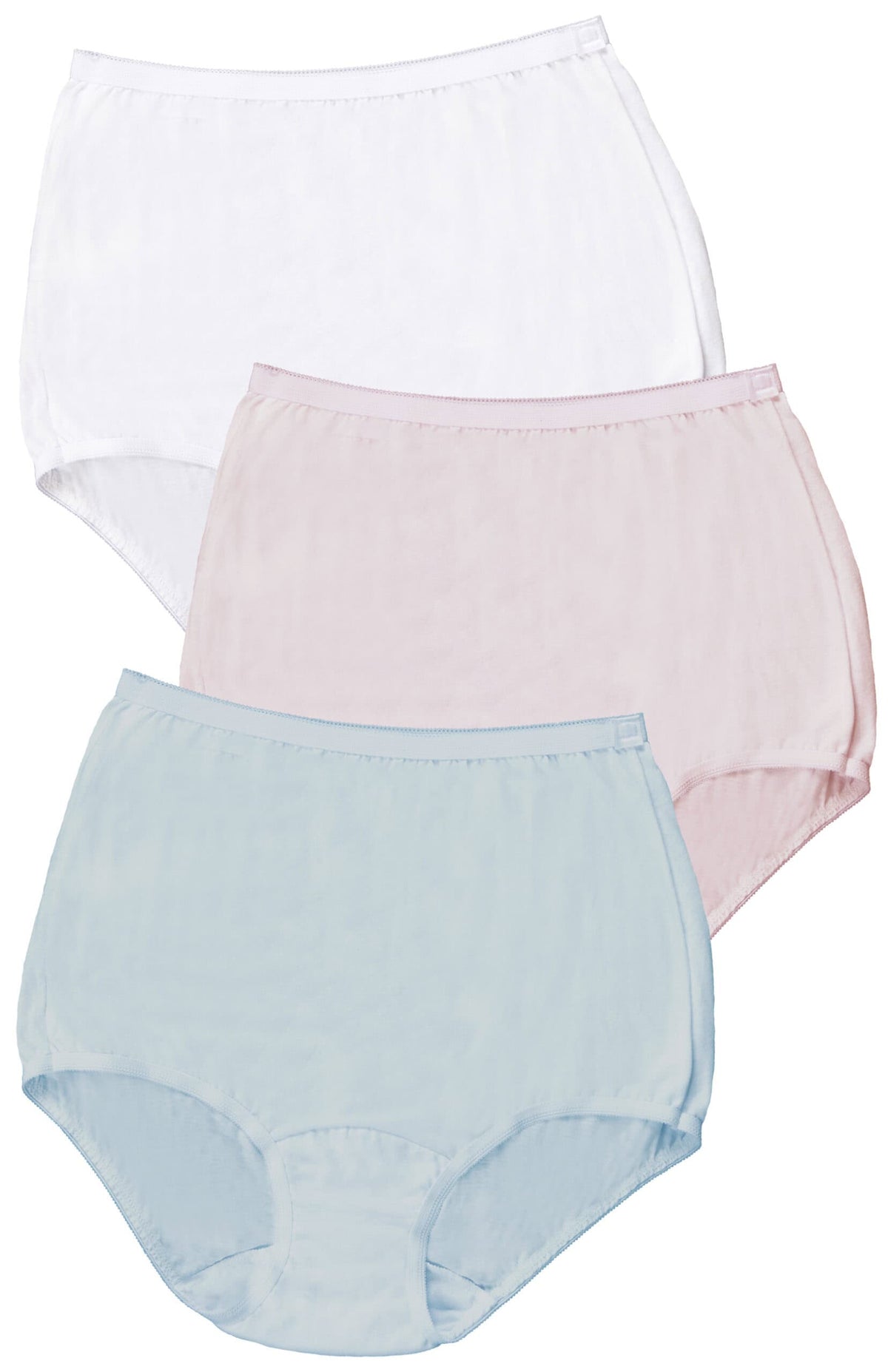 Dixie Belle Cotton Full Brief Assortment in White