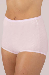 Dixie Belle Cotton Full Brief Panty in Pink