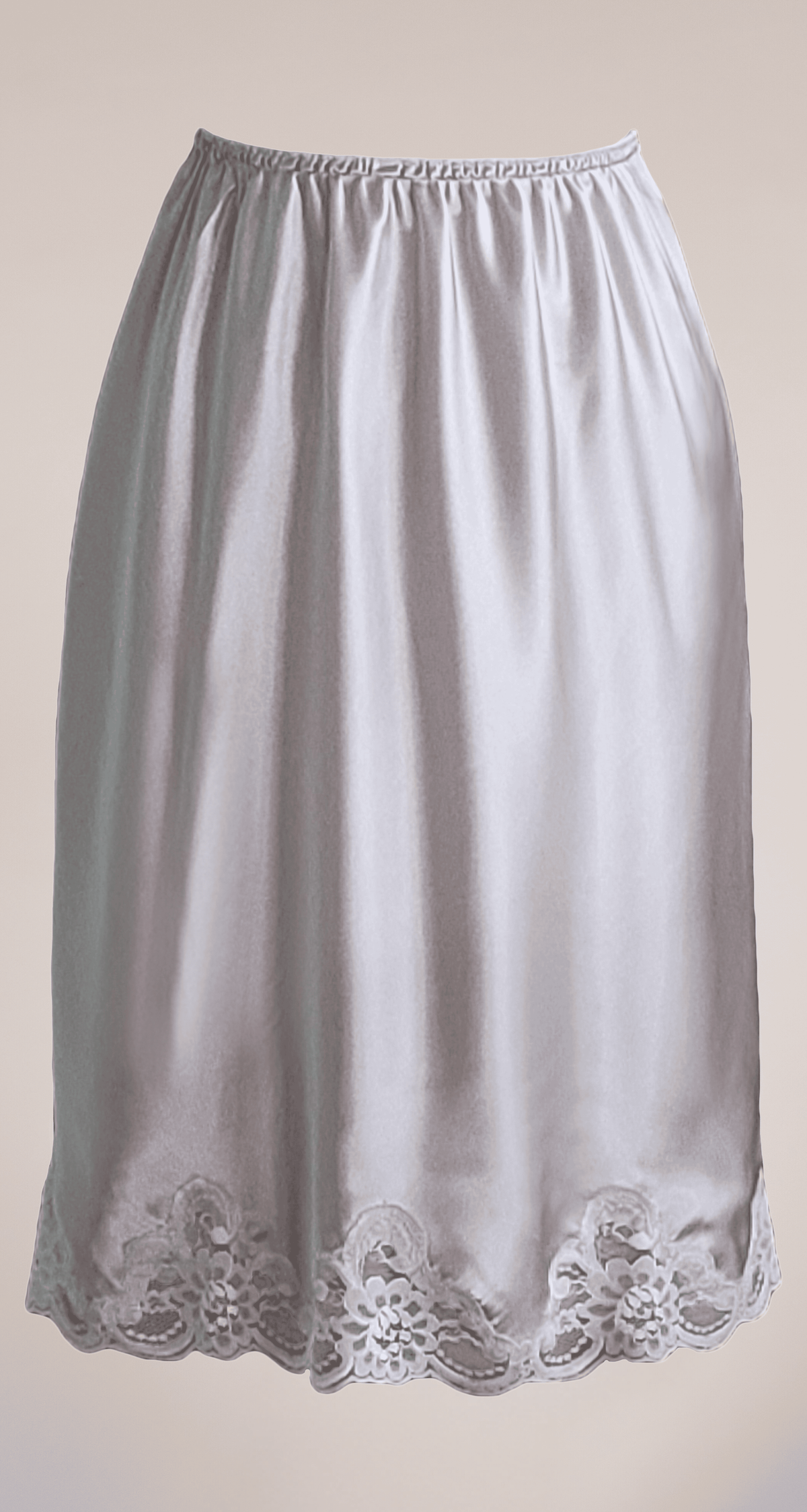 Tape Front View Rochelle Satin Half Slip