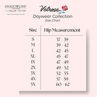 Velrose Size Chart