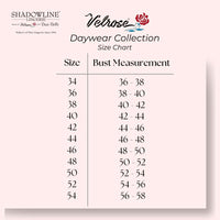 Velrose size chart