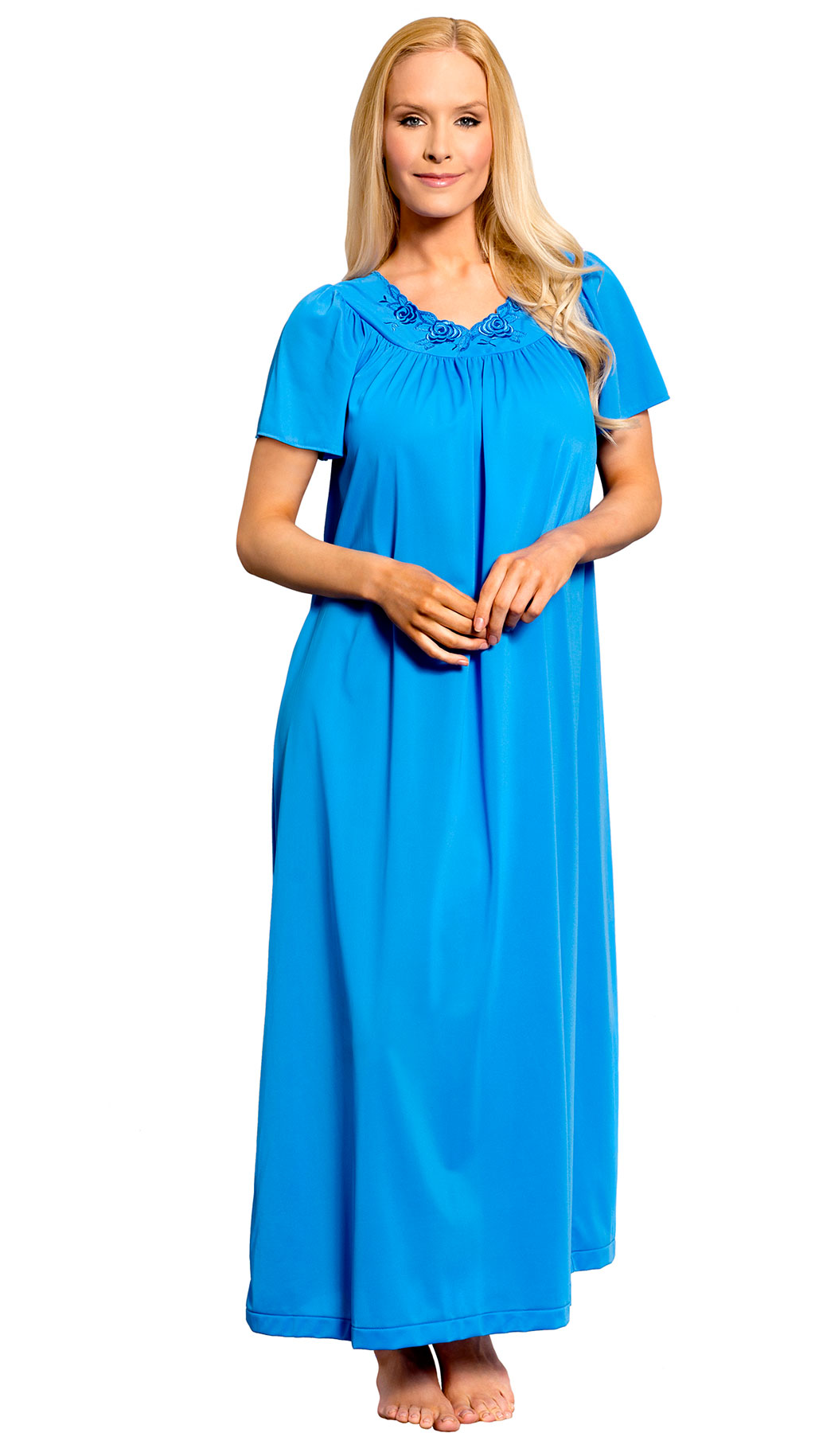 Buy 100% Cotton Nightgown Romantic Cotton Nightgown Long Cotton