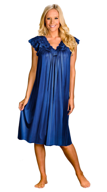 Buy Casual Nights Women's Lace Cap Sleeve Capri Pajama Set - Dot Blue -  X-Large Online at desertcartSeychelles