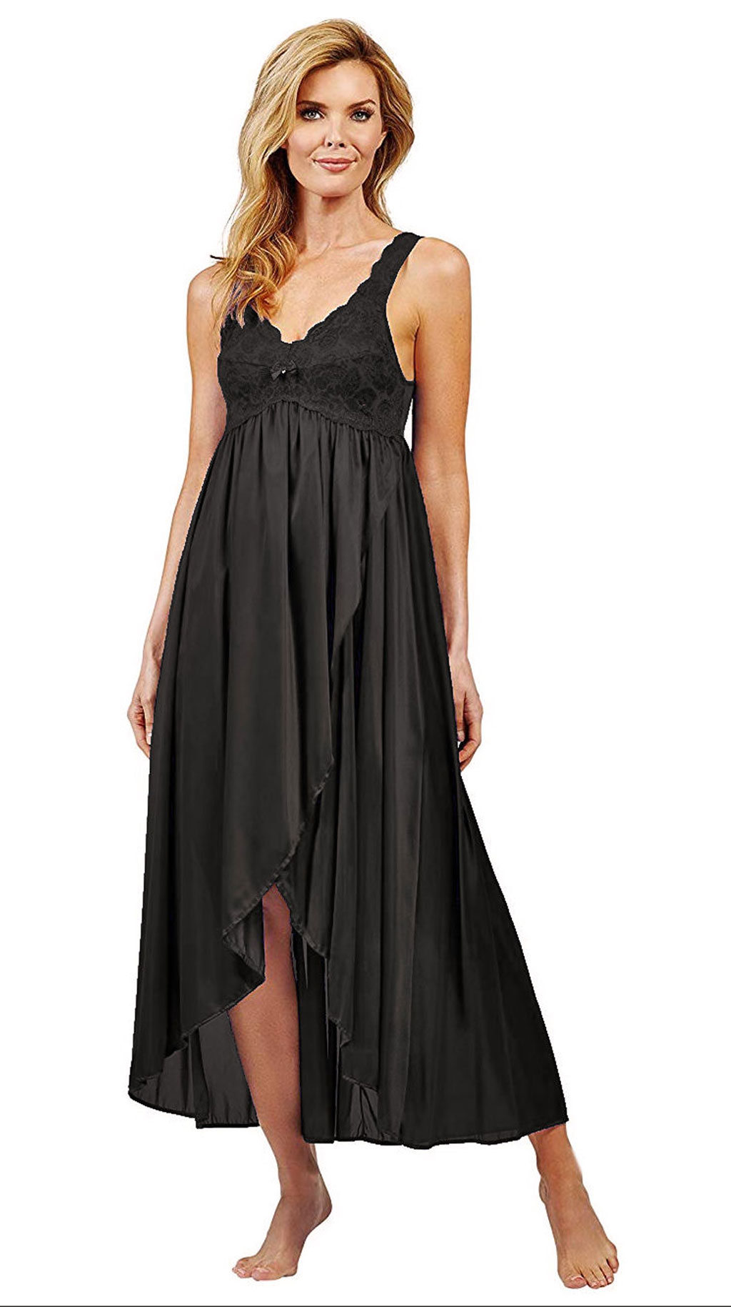 long black nightgown